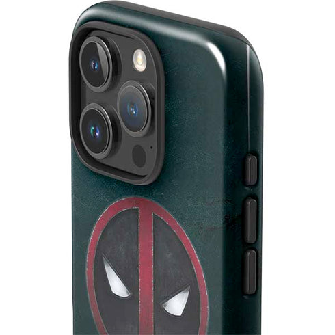 Marvel Deadpool Legacy Deadpool Logo iPhone 16 Pro Max Impact Case